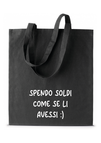 Shopper "Spendo i soldi come se li avessi"