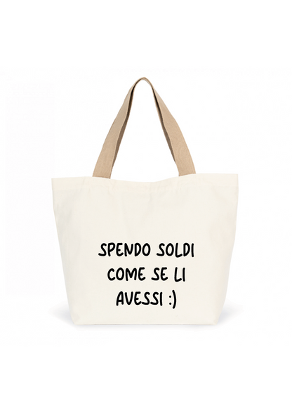 Borsa "Spendo soldi come se li avessi"