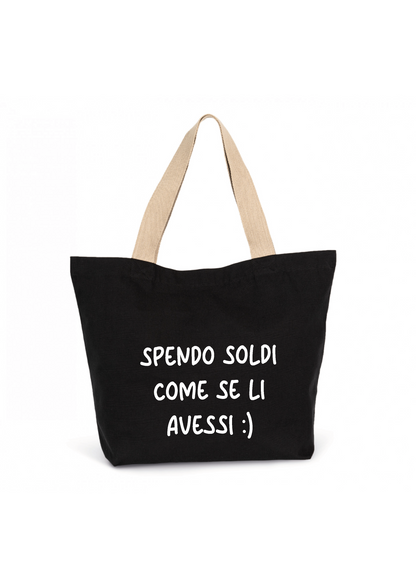 Borsa "Spendo soldi come se li avessi"