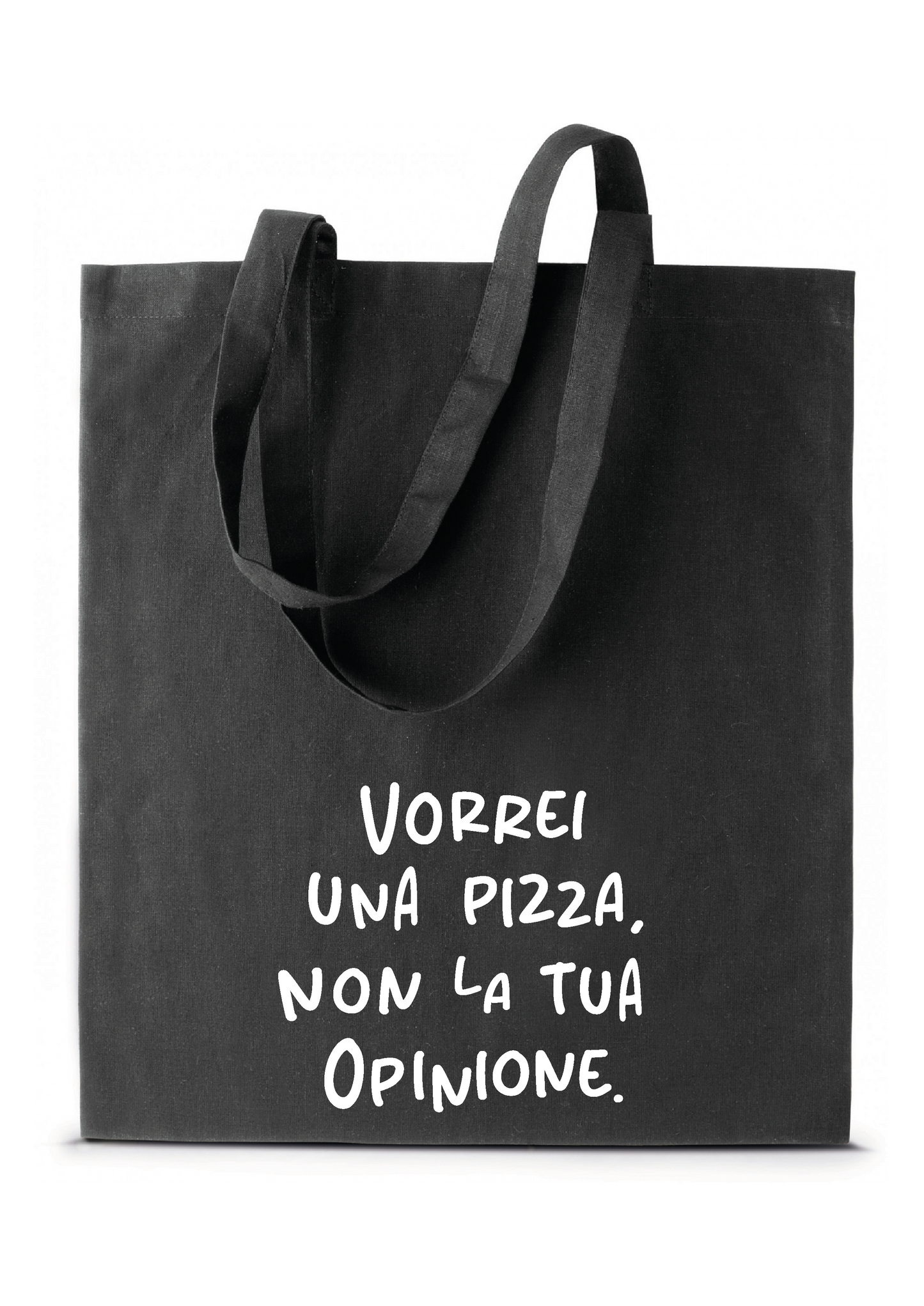 Shopper "Vorrei una pizza non la tua opinione"